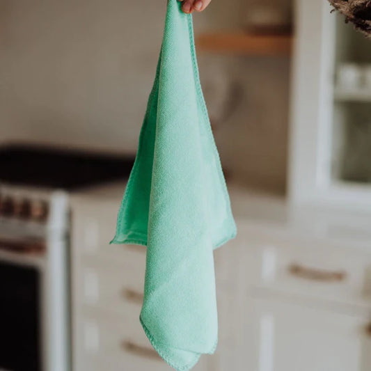 Mint Cleaning - Mint Microfibre Cloths - 3 Pack
