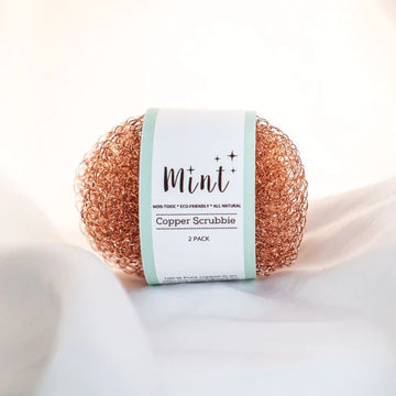Mint Cleaning - Copper Scrubbie - 2 Pack