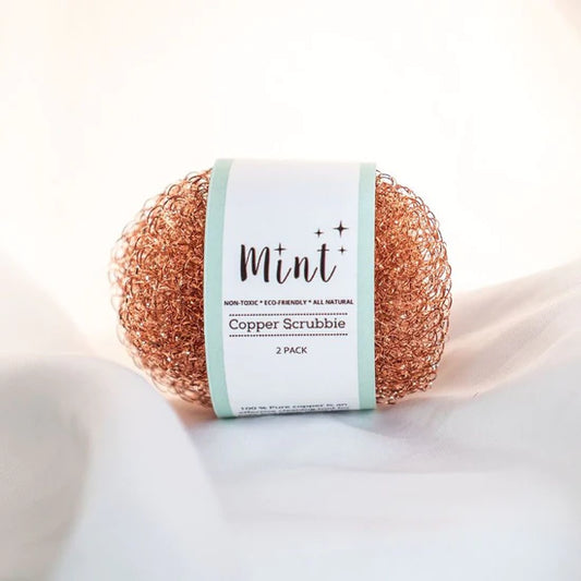 Mint Cleaning - Copper Scrubbie - 2 Pack