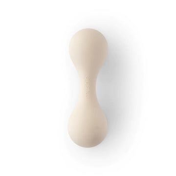 Mushie - Silicone Baby Rattle Toy Shifting Sand