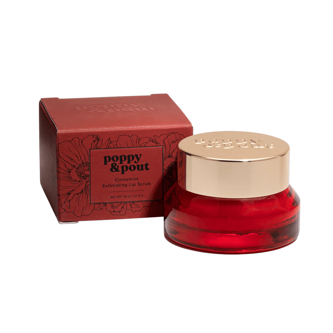 Poppy & Pout - Cinnamint Lip Scrub