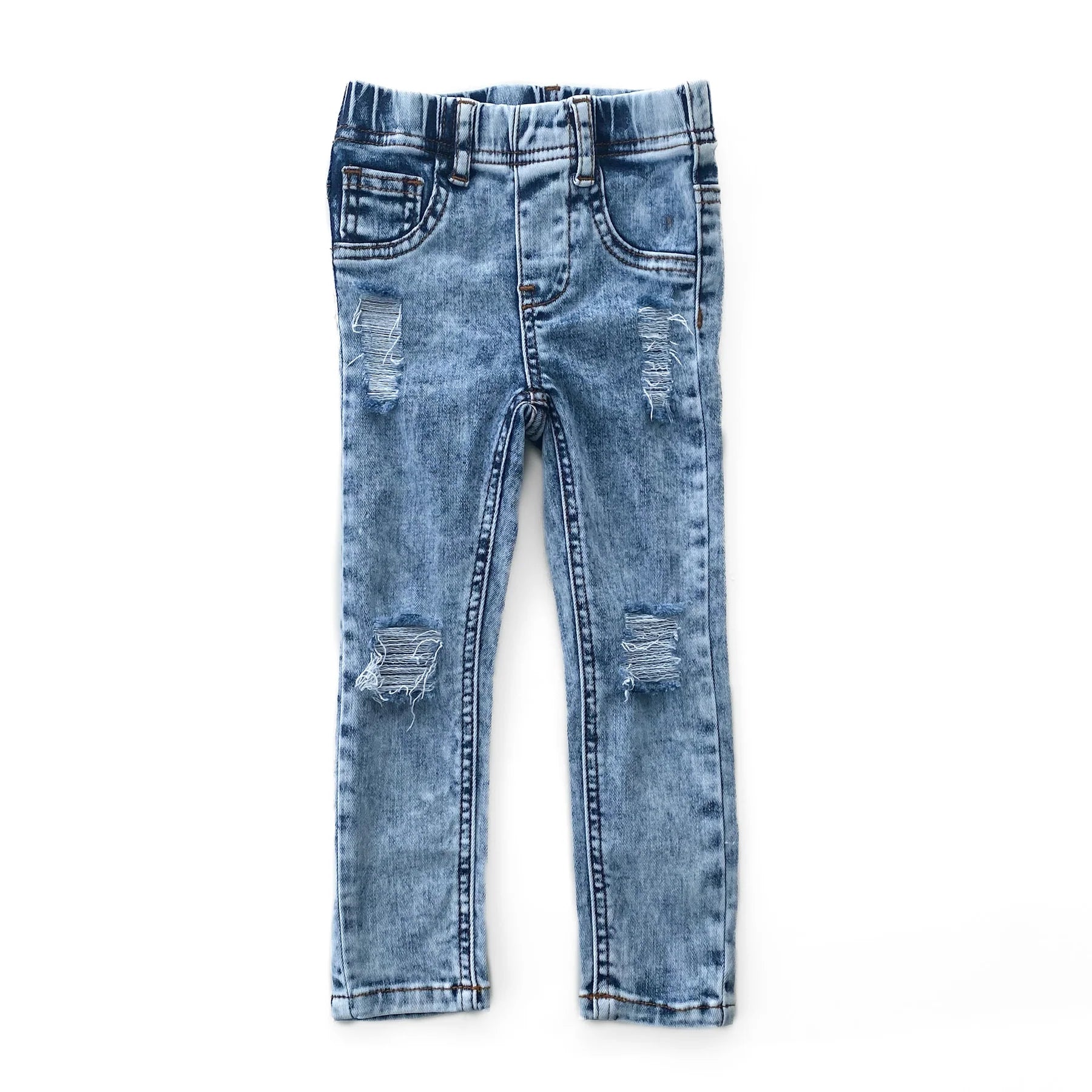Lenox James - DISTRESSED JEANS - MIDWASH