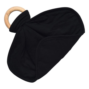 Kyte Baby - Lovey in Midnight with Removable Wooden Teething Ring