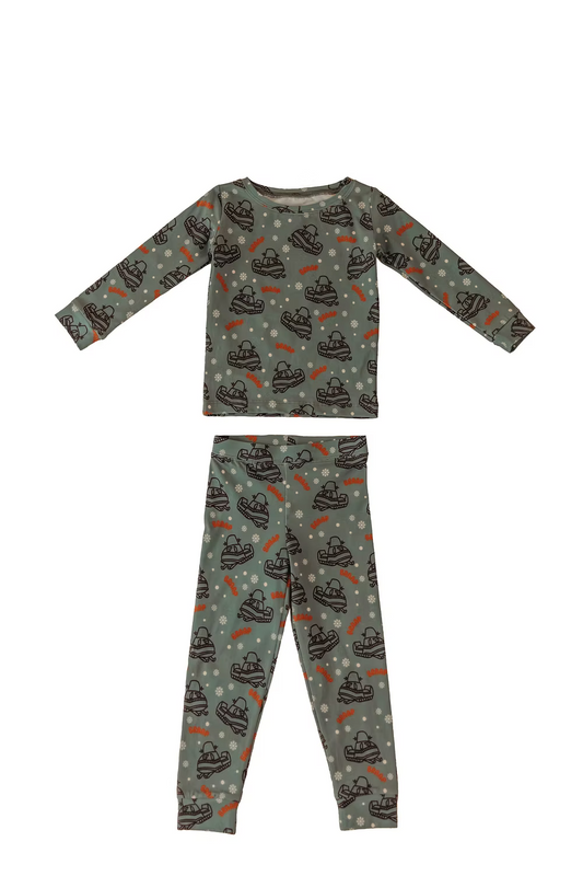 Little Aspen Baby Co - Pine Snowmobile 2 Piece Set