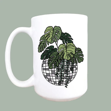 Mug and Mini - 15oz Plant Lover Ceramic Coffee Mug