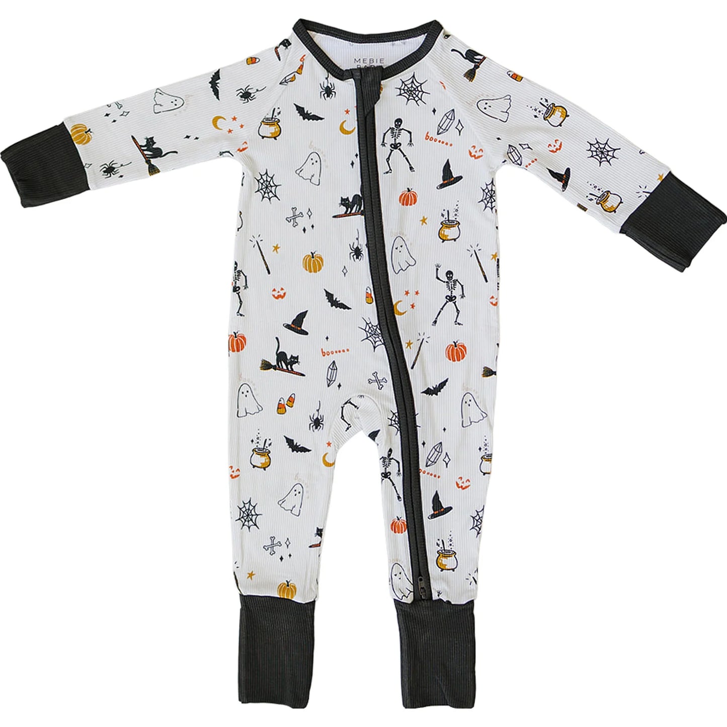 Pre Order - Mebie Baby - Halloween Bamboo Zipper