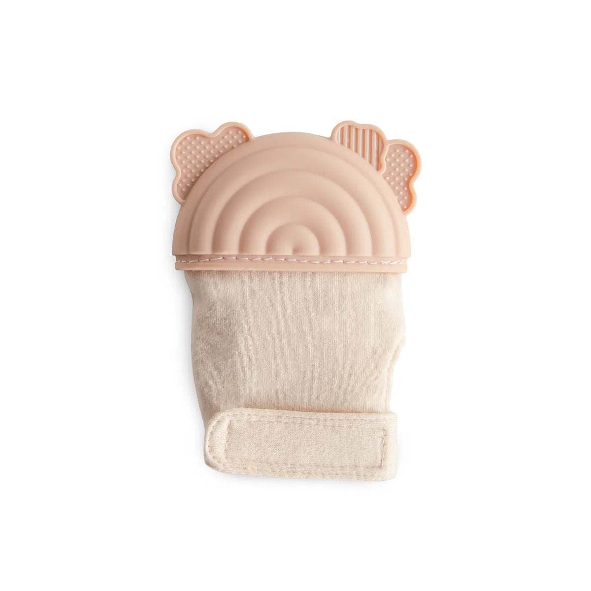 Mushie - Teething Mitten - Rainbow