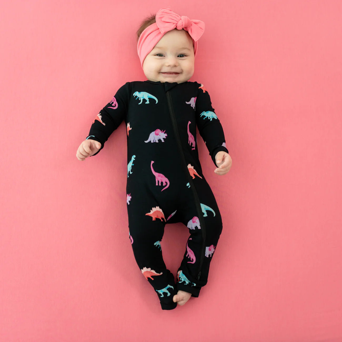 Kyte Baby - Zippered Romper in Midnight Roar
