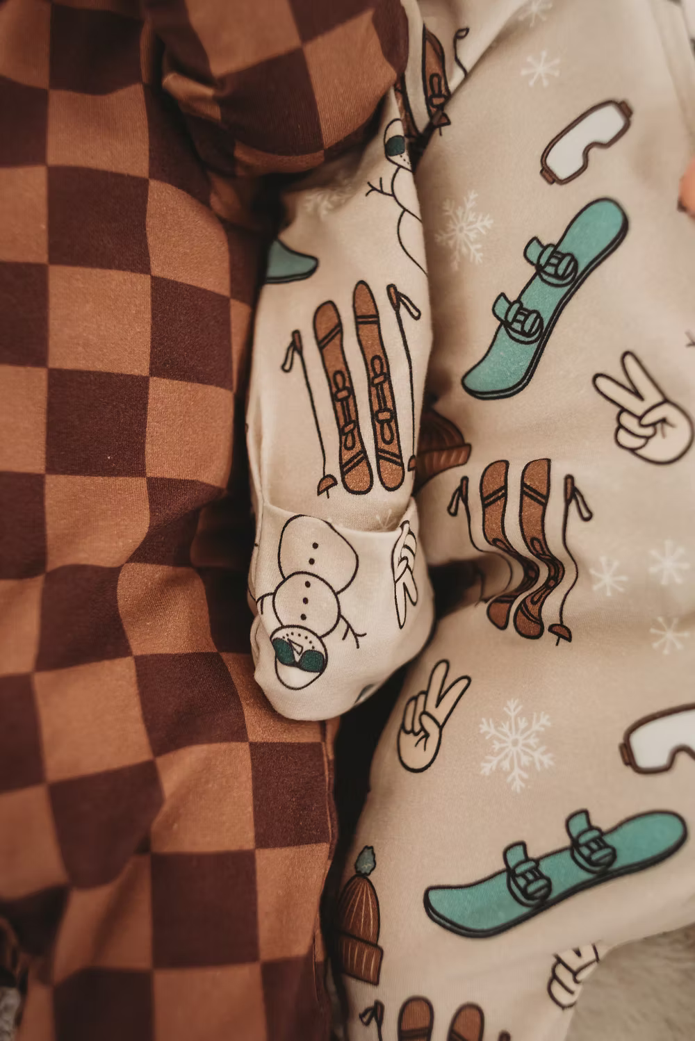 Little Aspen Baby - Ski Bum Footed Sleeper