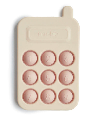 Mushie - Phone Press Toy (Blush)