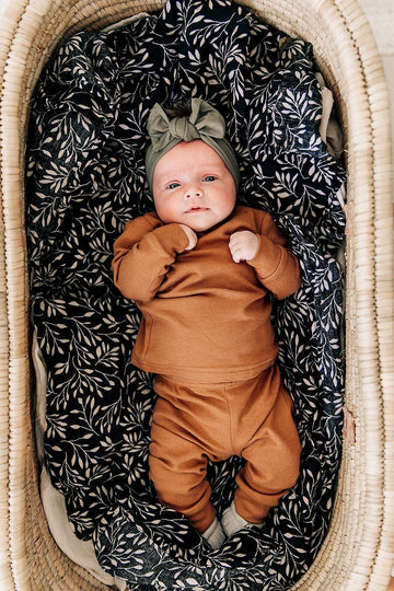 Mebie Baby - Olive Head Wrap