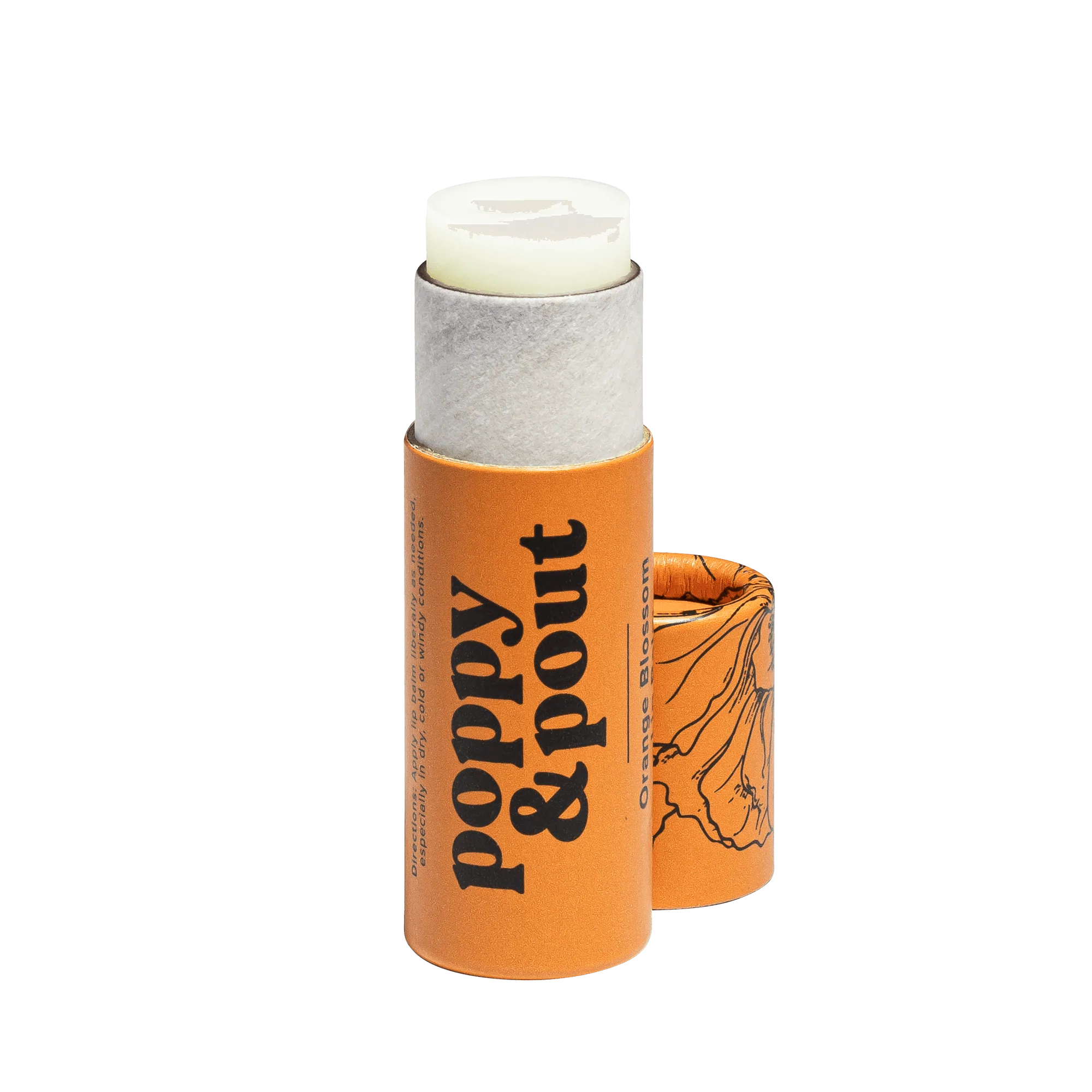 Poppy & Pout - Orange Blossom Lip Balm