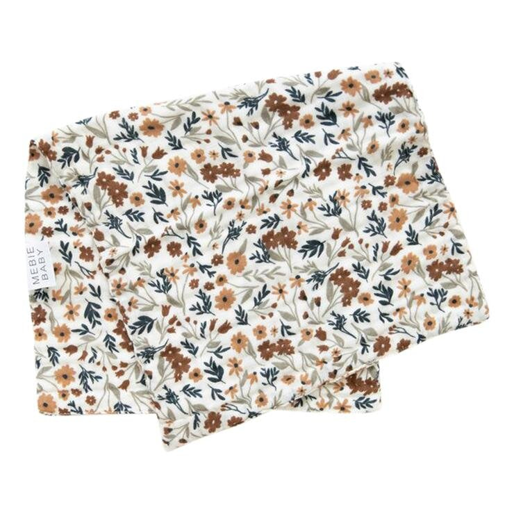 PRE-ORDER - Mebie Baby - Harvest Floral Burp Cloth