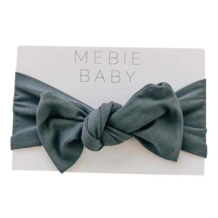 Mebie Baby - Charcoal Head Wrap