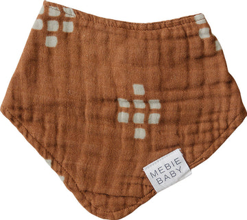 Mebie Baby Chestnut Textiles Triangle Bib