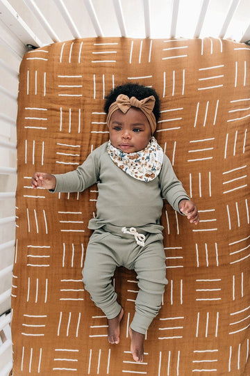 Mebie Baby - Harvest Floral Bib