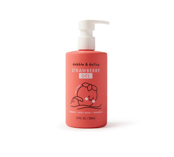 Dabble & Dollop - Strawberry Shampoo, Bubble Bath & Body Wash