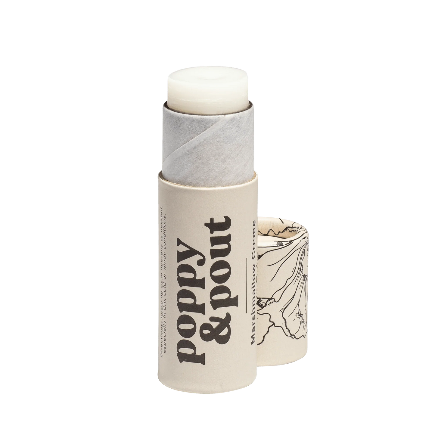 Poppy & Pout - Marshmallow Creme Lip Balm