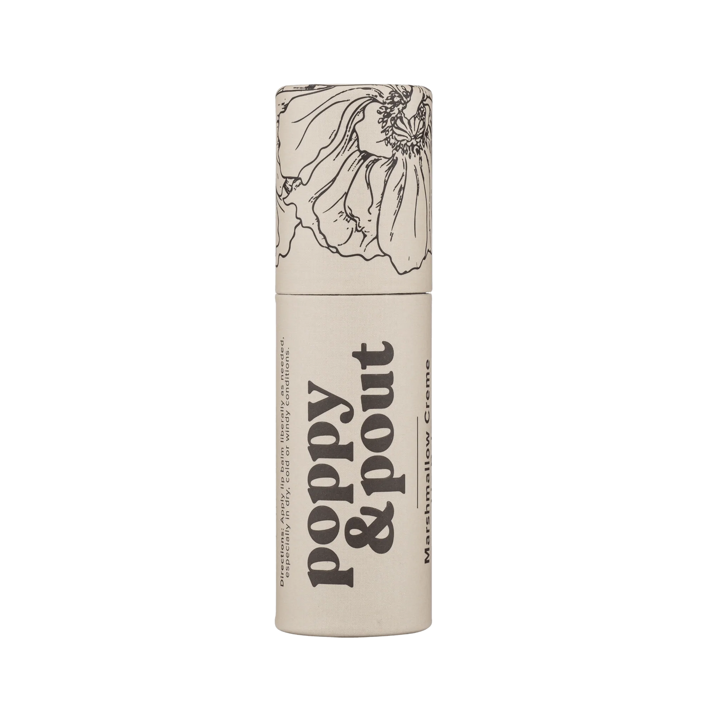 Poppy & Pout - Marshmallow Creme Lip Balm
