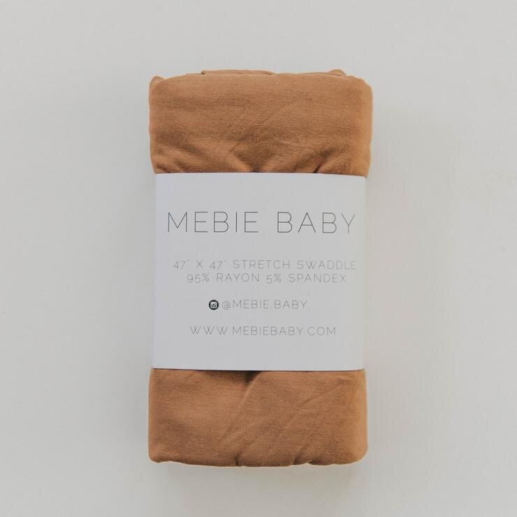 Mebie Baby - Mustard Stretch Swaddle