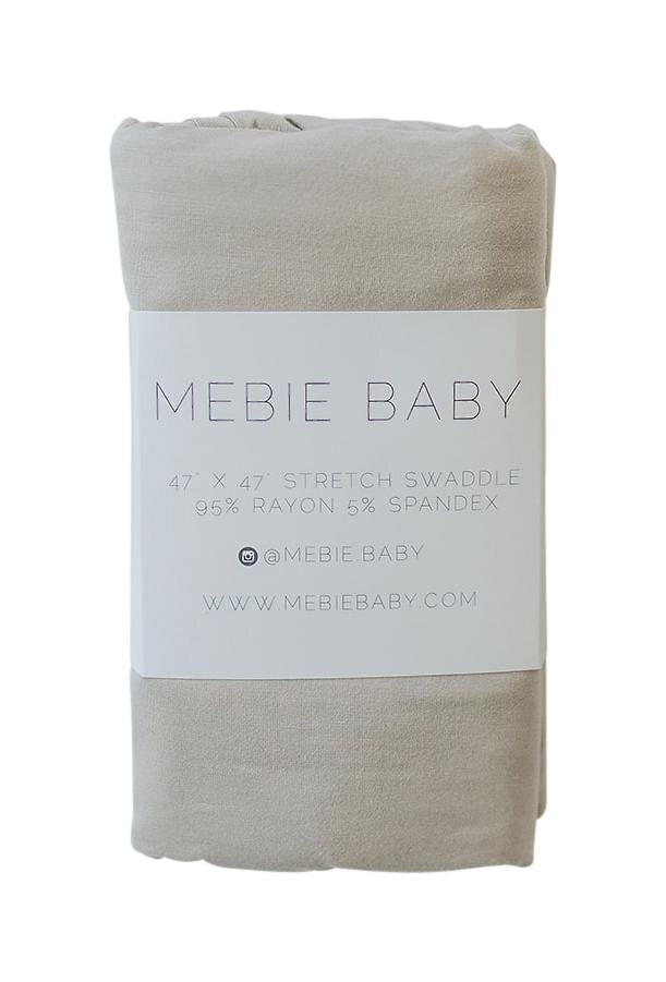Mebie Baby - Oatmeal Bamboo Stretch Swaddle