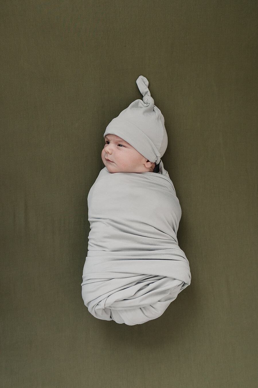 Pre Order - Mebie Baby - Olive Stretch Crib Sheet