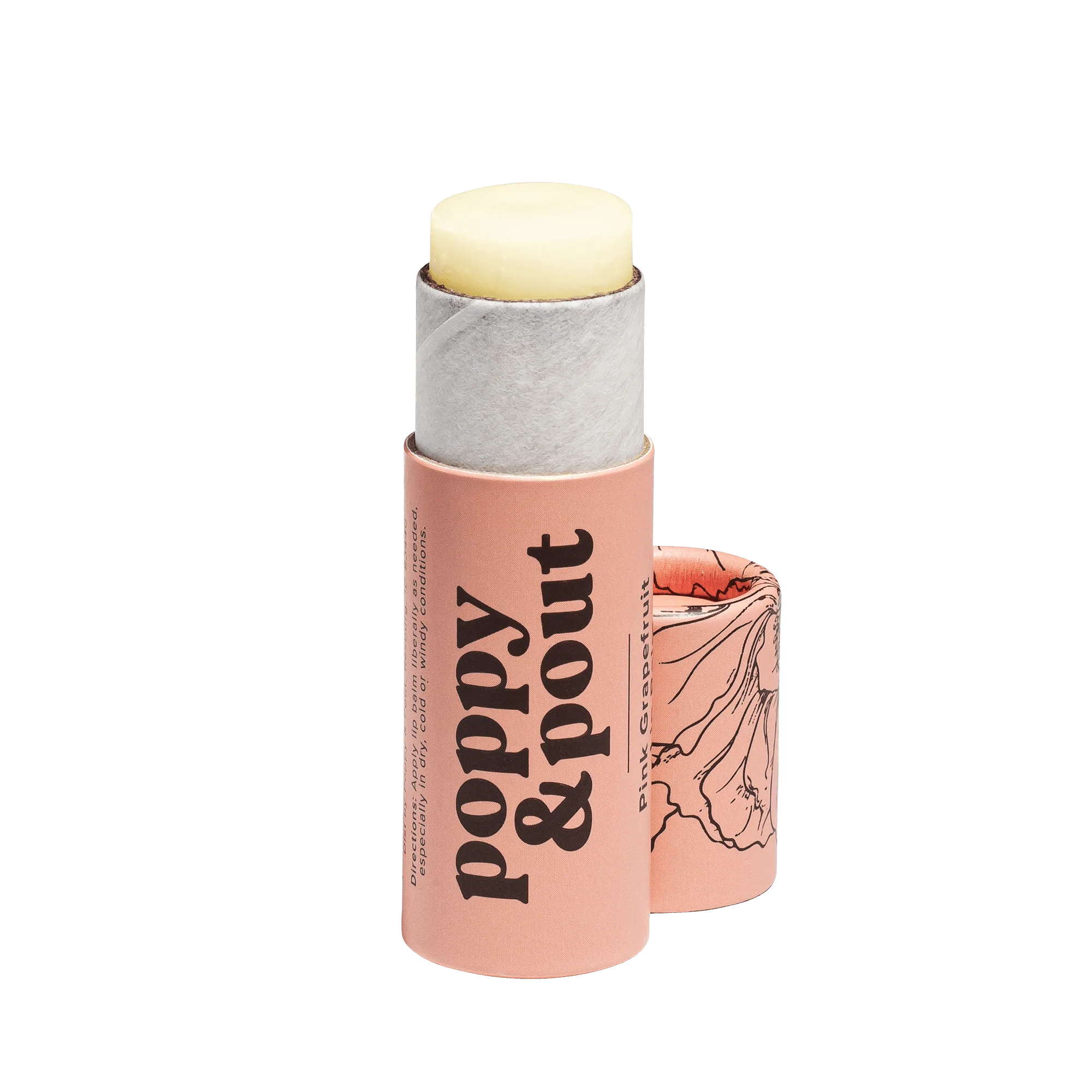Poppy & Pout - Pink Grapefruit Lip Balm