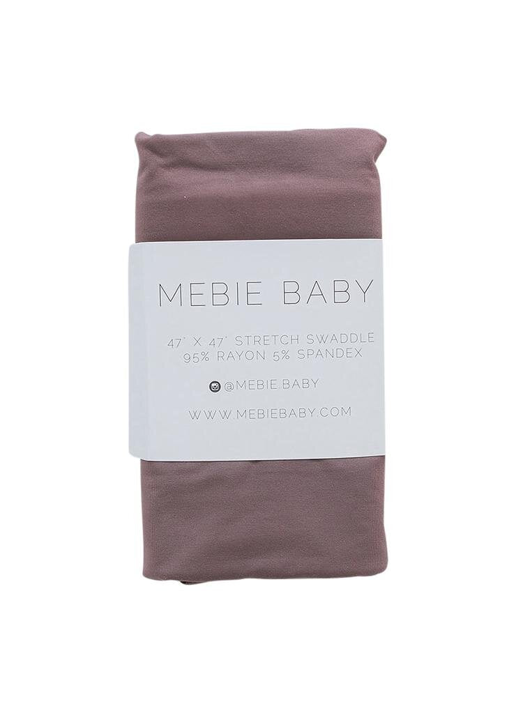 Mebie Baby - Plum Stretch Swaddle