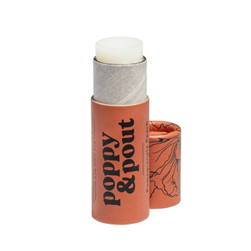 PRE-ORDER: Poppy & Pout - Pomegranate Peach Lip Balm