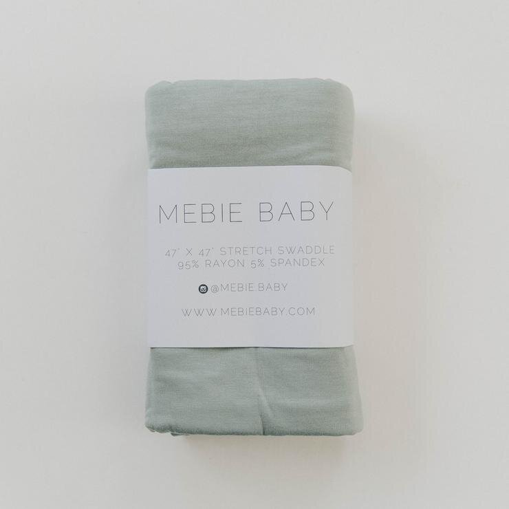 Mebie Baby - Sage Stretch Swaddle