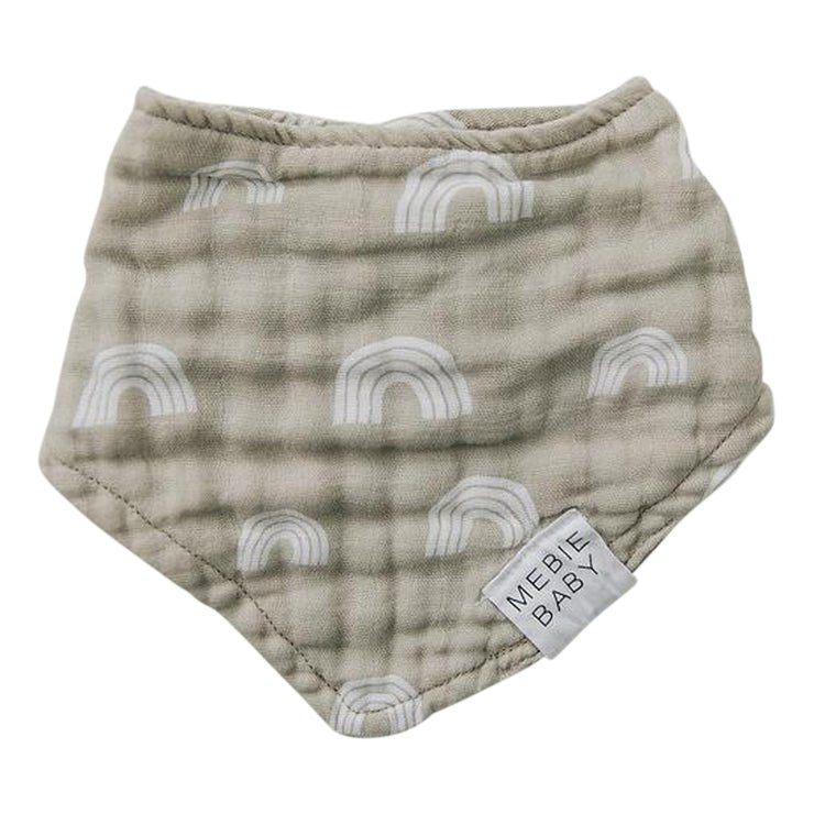 Mebie Baby - Sand Rainbow Bib
