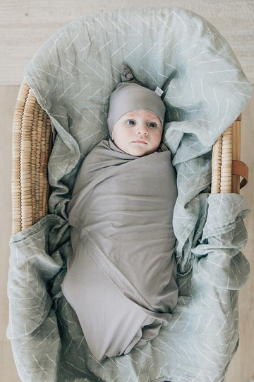 Mebie Baby - Bamboo Stone Newborn Knot Hat