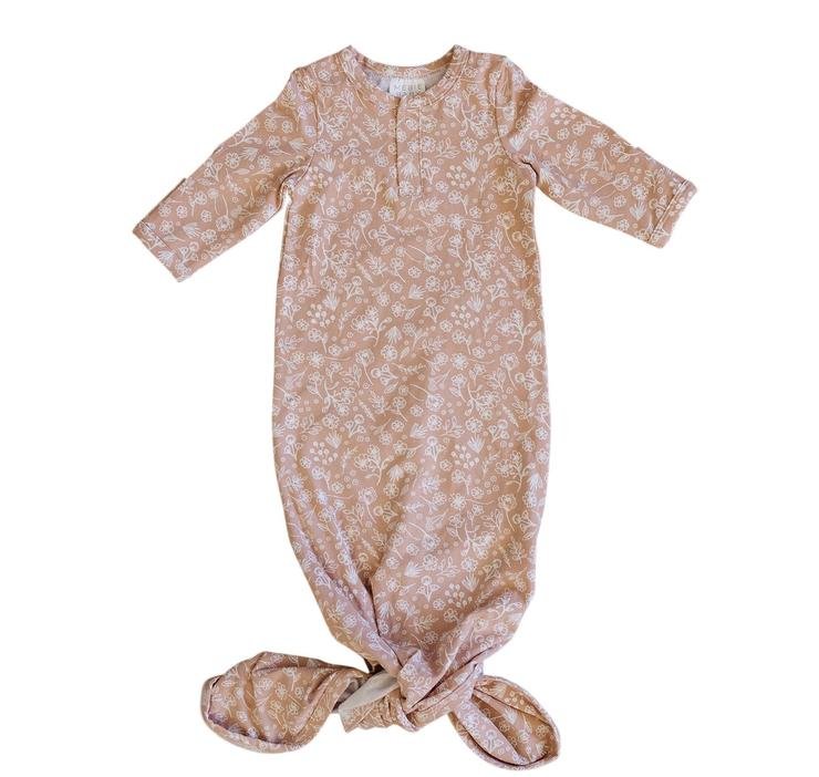 Mebie Baby - Wildflower Knot Gown
